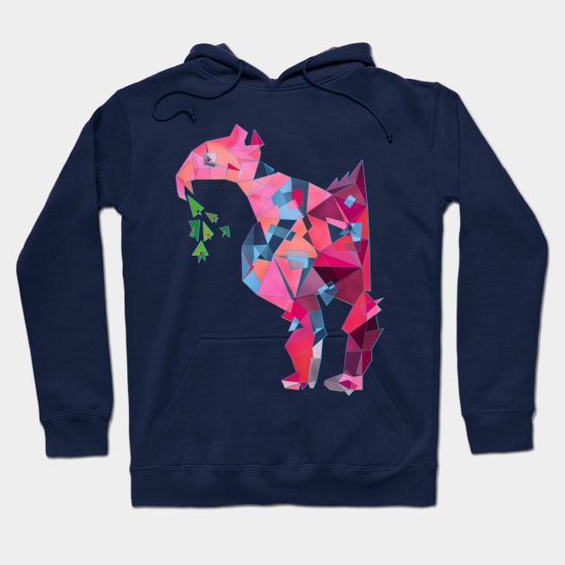 Flamingo after weekend. Cosmo series #12 Hoodie by typohole